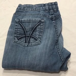 [KFTK] High Rise Straight Leg Size 12 Jeans